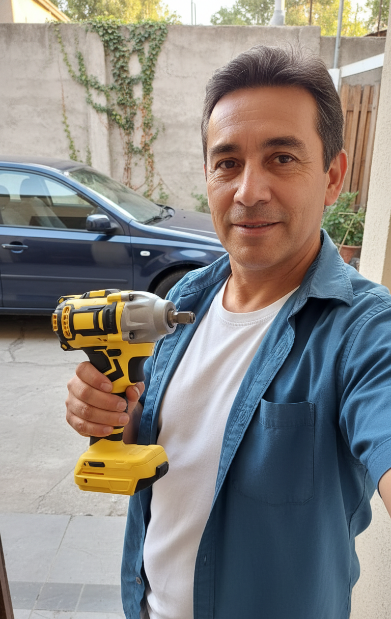 Impact™ 48V Llave Taladro de Impacto Inalámbrico doble batería + Accesorios