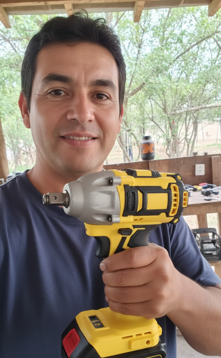 Impact™ 48V Llave Taladro de Impacto Inalámbrico doble batería + Accesorios