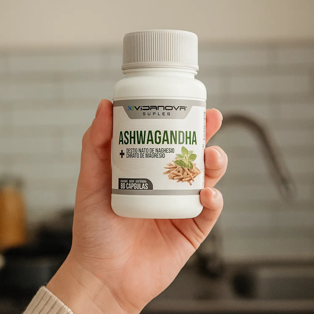 Ashwagandha + Magnesio 1000mg 60 CAPS