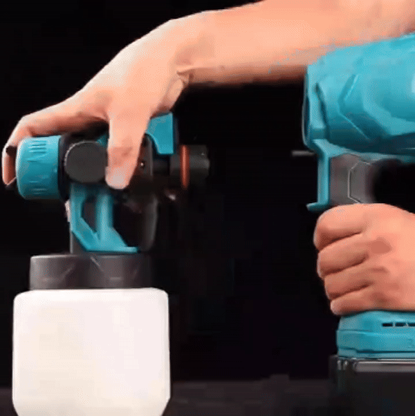 COMPRESOR DE PINTURA INALÁMBRICO 48V | INCLUYE 2 BATERÍAS DE REGALO ⚡