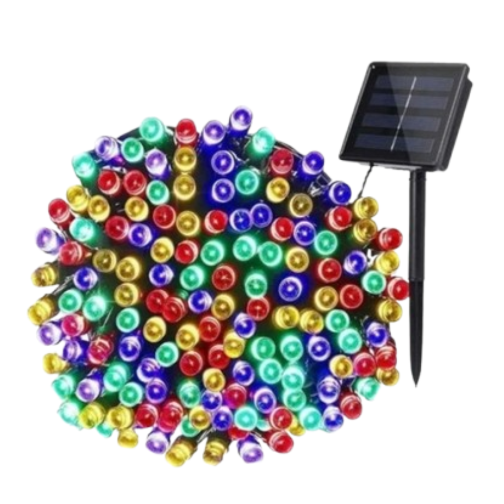 SolarLight® – Luces Solares Navideñas 170 LED · Calidad Premium