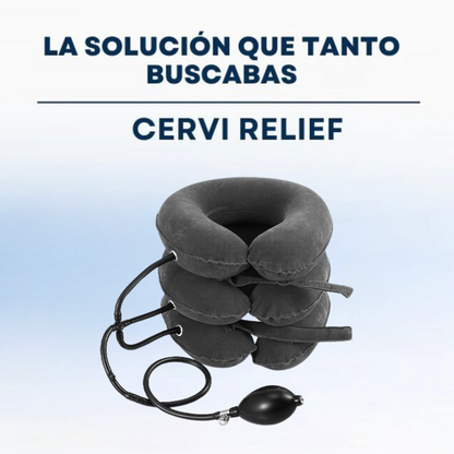 Cervi Relief™ – Cojín Inflable de Tracción Cervical para Dolor y Tensión