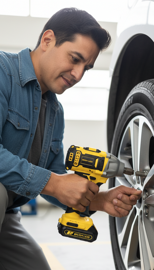 Impact™ 48V Llave Taladro de Impacto Inalámbrico doble batería + Accesorios