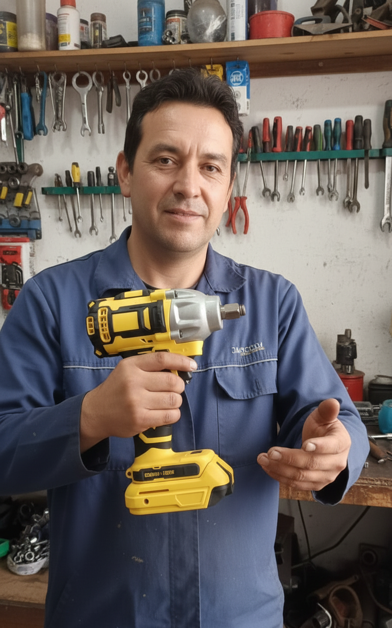 Impact™ 48V Llave Taladro de Impacto Inalámbrico doble batería + Accesorios