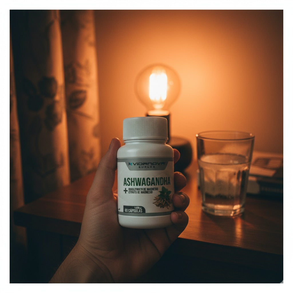 Ashwagandha + Magnesio 1000mg 60 CAPS