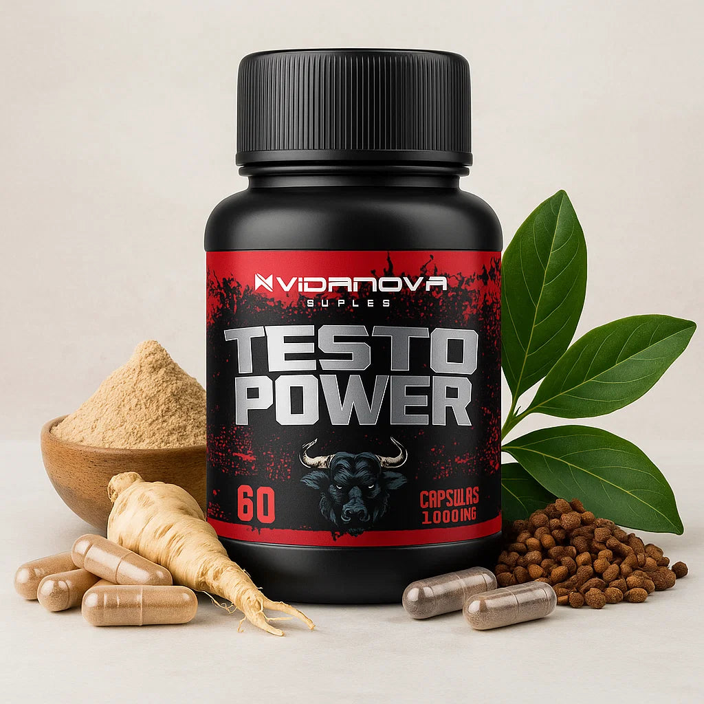 TESTO POWER™ Potencia Natural · 1000mg · 60 cápsulas
