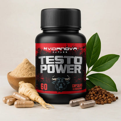 TESTO POWER™ Potencia Natural · 1000mg · 60 cápsulas