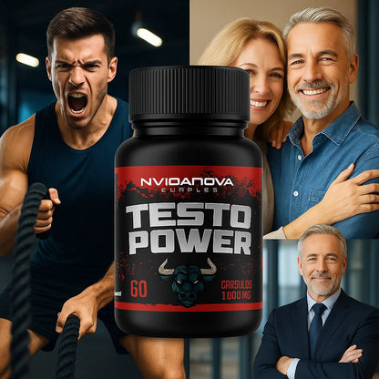 TESTO POWER™ Potencia Natural · 1000mg · 60 cápsulas