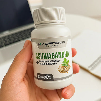 Ashwagandha + Magnesio 1000mg 60 CAPS