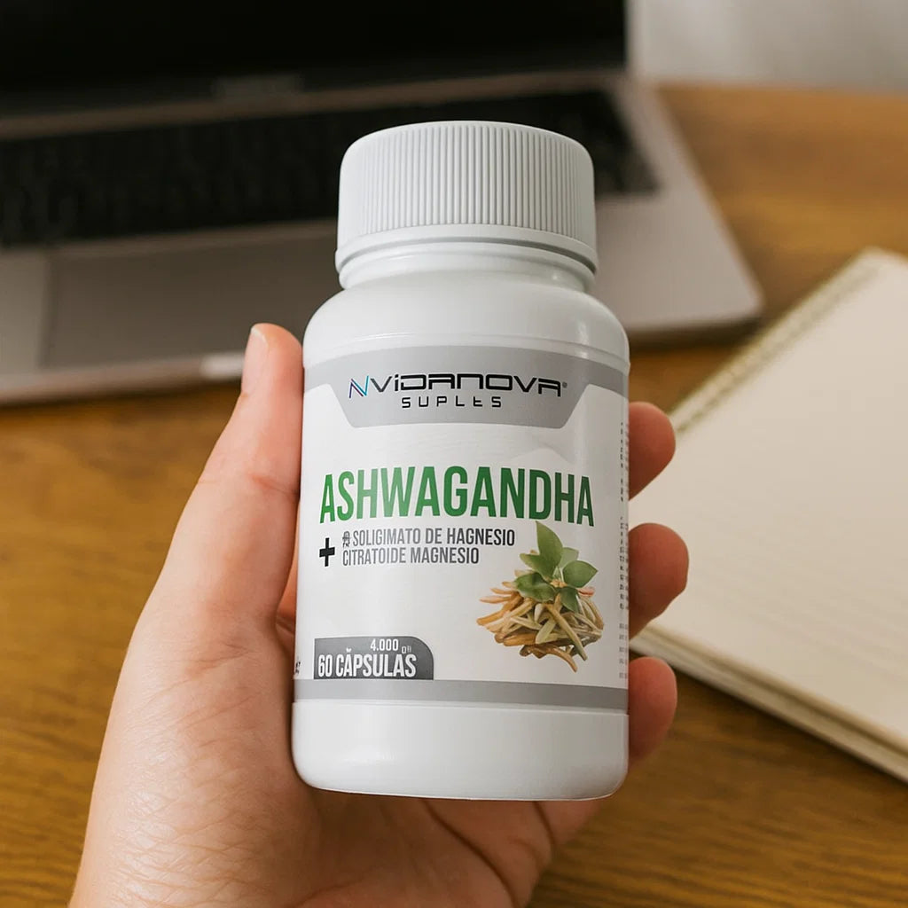 Ashwagandha + Magnesio 1000mg 60 CAPS