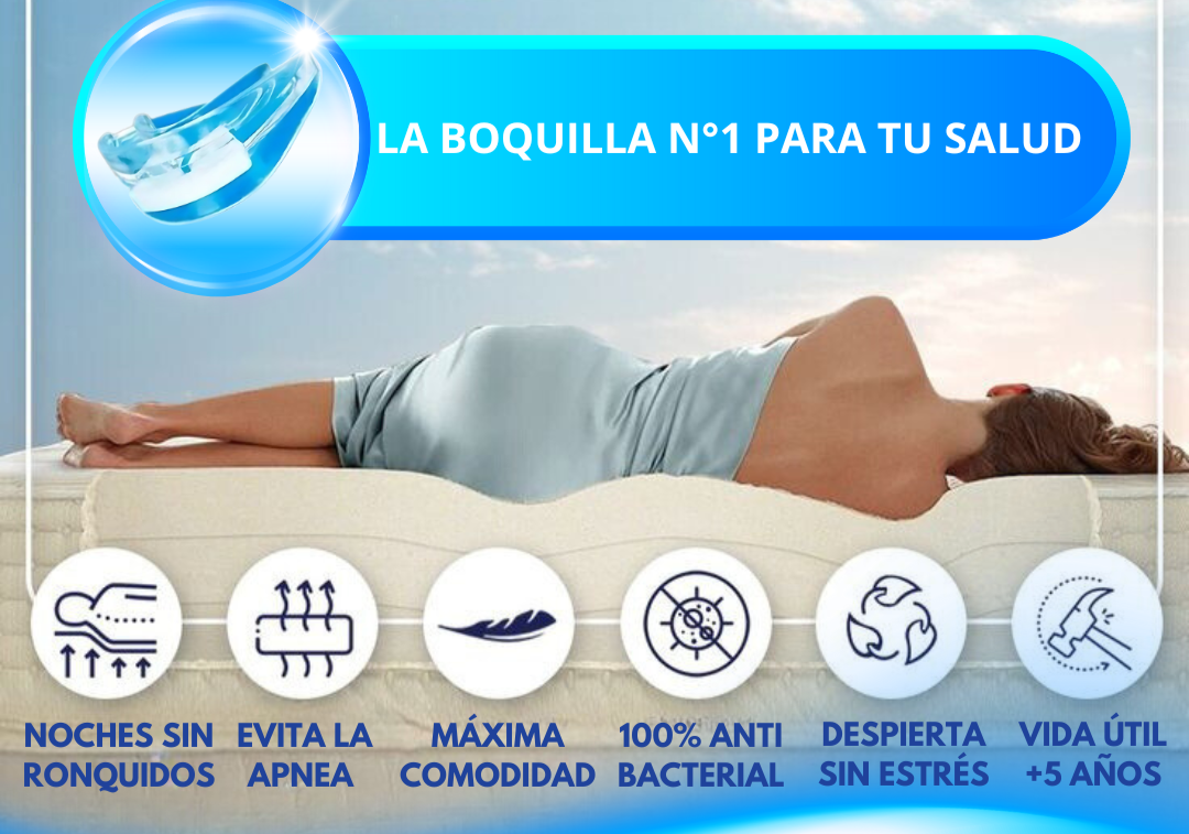 Aurelius™: Boquilla para mejorar mejorar tus noches.