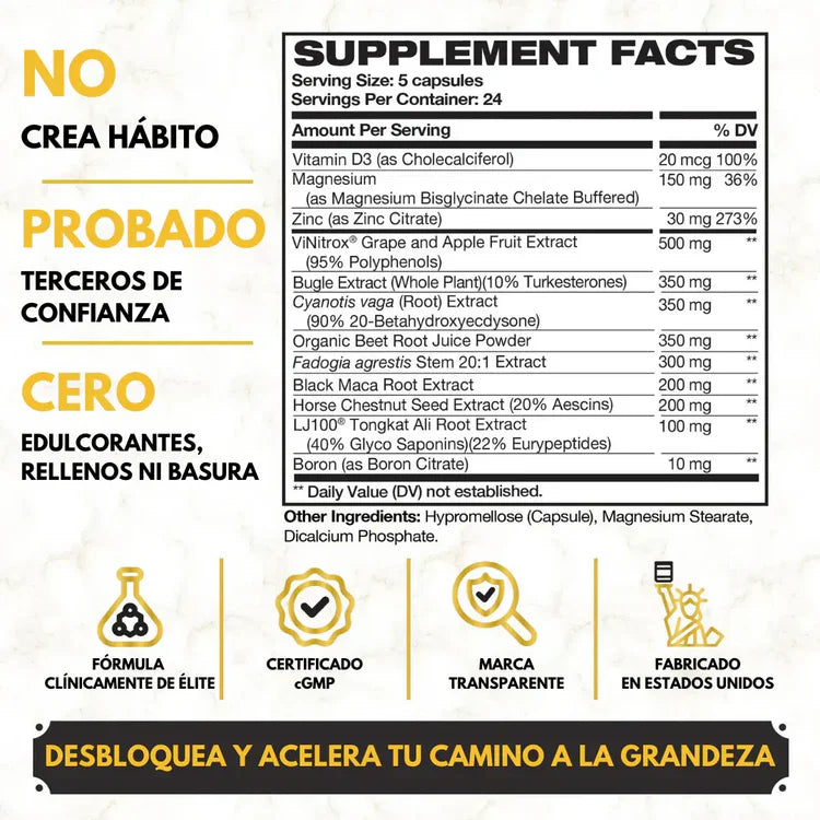 King Maker™ - Suplemento Potenciador